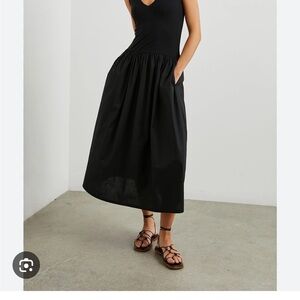 Rails Black Franca Dress